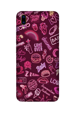 Party Theme Mobile Back Case for Vivo V11 Pro (Design - 392)