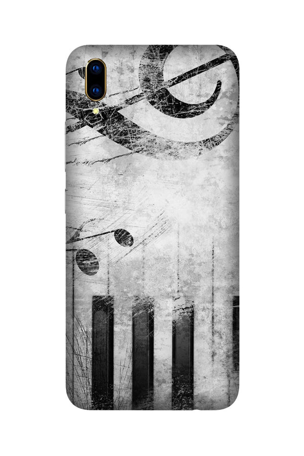 Music Mobile Back Case for Vivo V11 Pro   (Design - 394)