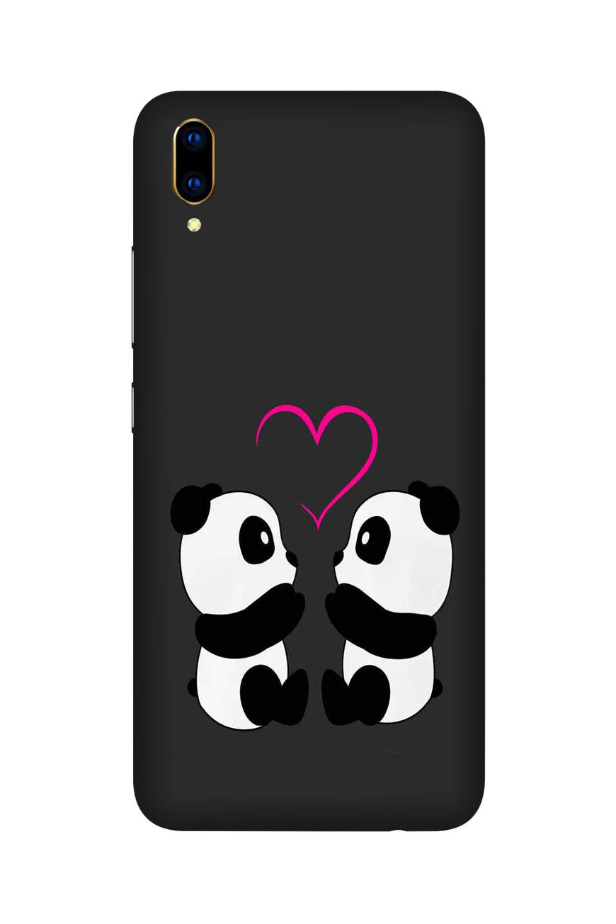 Panda Love Mobile Back Case for Vivo Nex   (Design - 398)