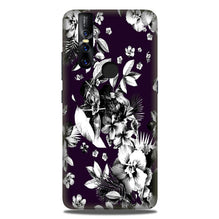 white flowers Case for Vivo V15