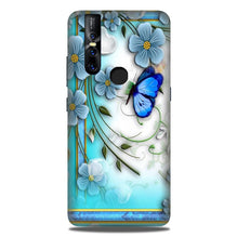 Blue Butterfly Case for Vivo V15
