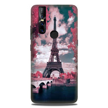 Eiffel Tower Case for Vivo V15  (Design - 101)
