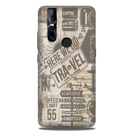 Travel Case for Vivo V15(Design - 104)