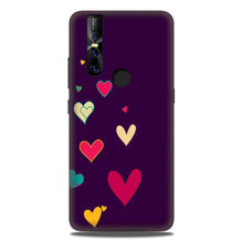 Purple Background Case for Vivo V15  (Design - 107)