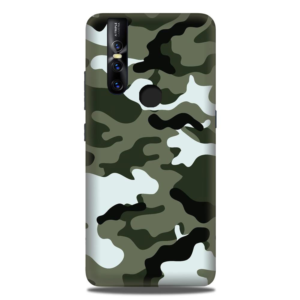 Army Camouflage Case for Vivo V15  (Design - 108)