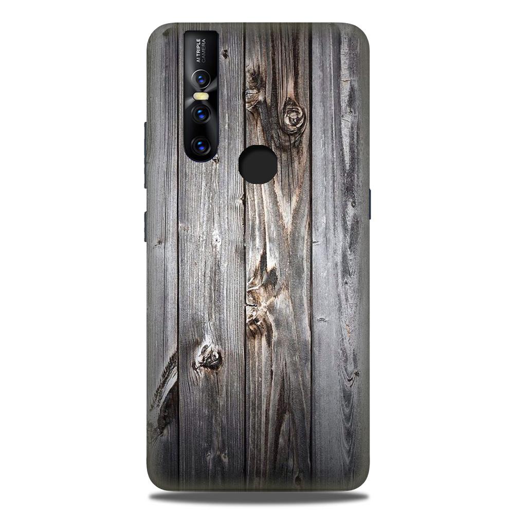 Wooden Look Case for Vivo V15  (Design - 114)