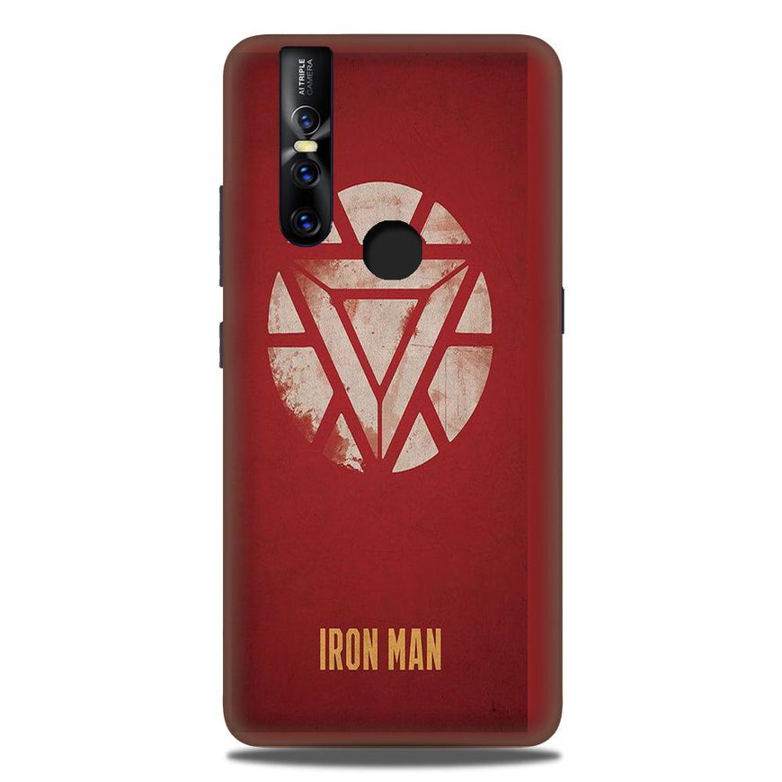 Iron Man Superhero Case for Vivo V15  (Design - 115)