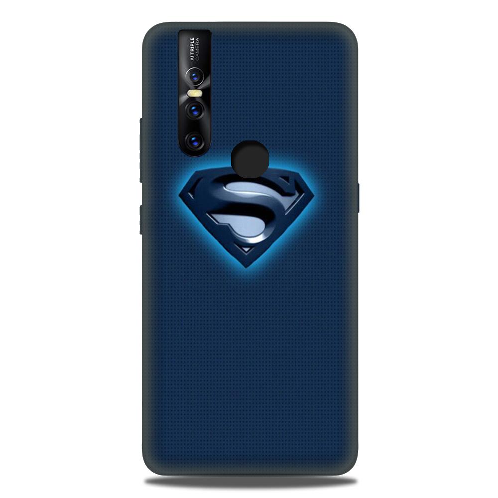 Superman Superhero Case for Vivo V15(Design - 117)