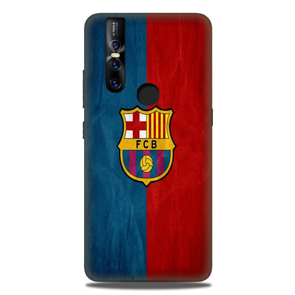FCB Football Case for Vivo V15  (Design - 123)