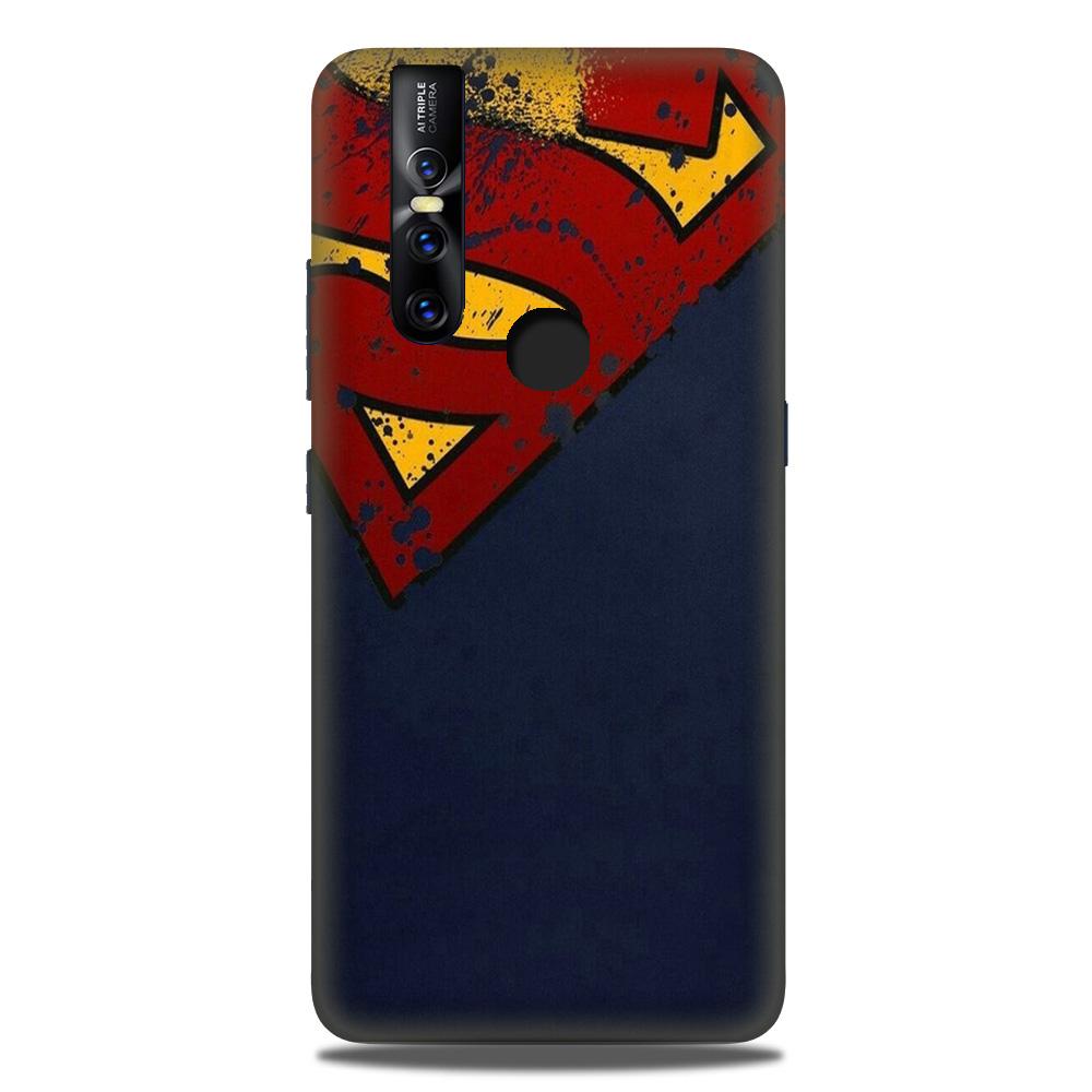 Superman Superhero Case for Vivo V15  (Design - 125)