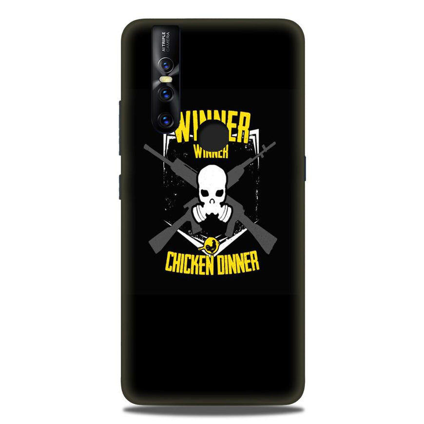 Winner Winner Chicken Dinner Case for Vivo V15  (Design - 178)