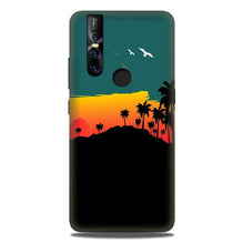 Sky Trees Case for Vivo V15 (Design - 191)