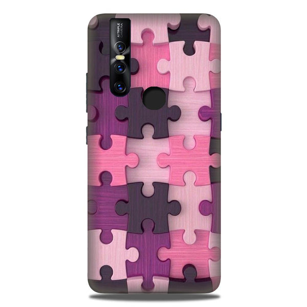 Puzzle Case for Vivo V15 (Design - 199)