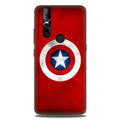 Captain America Case for Vivo V15 (Design No. 249)