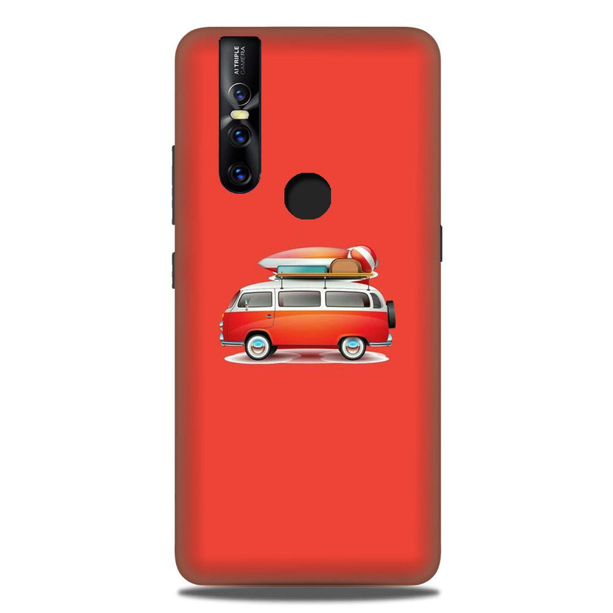 Travel Bus Case for Vivo V15 (Design No. 258)