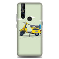Vintage Scooter Case for Vivo V15 (Design No. 260)
