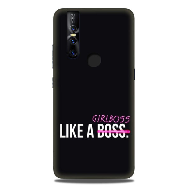 Like a Girl Boss Case for Vivo V15 (Design No. 265)
