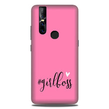 Girl Boss Pink Case for Vivo V15 (Design No. 269)