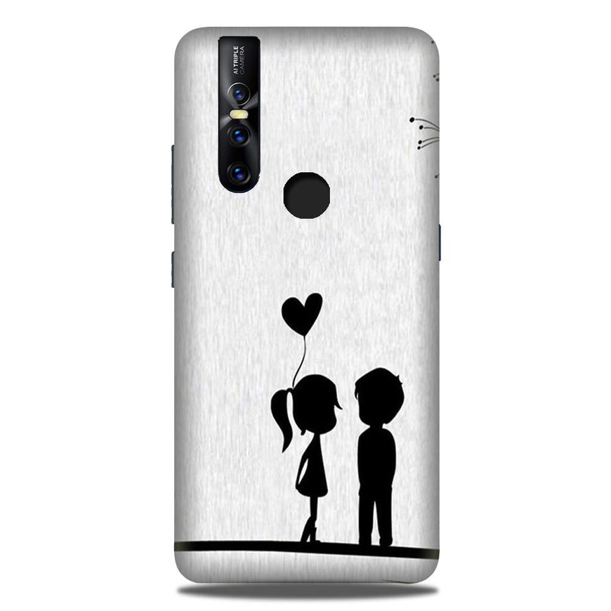 Cute Kid Couple Case for Vivo V15 (Design No. 283)