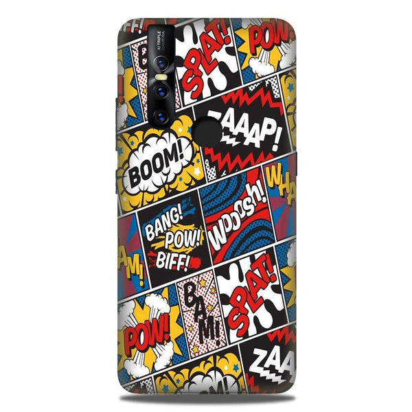 Boom Mobile Back Case for Vivo V15 (Design - 302)