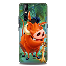 Timon and Pumbaa Mobile Back Case for Vivo V15 (Design - 305)