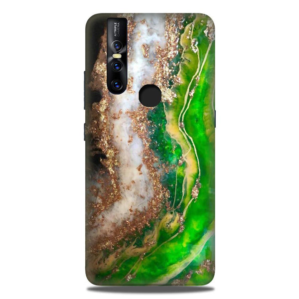 Marble Texture Mobile Back Case for Vivo V15 (Design - 307)