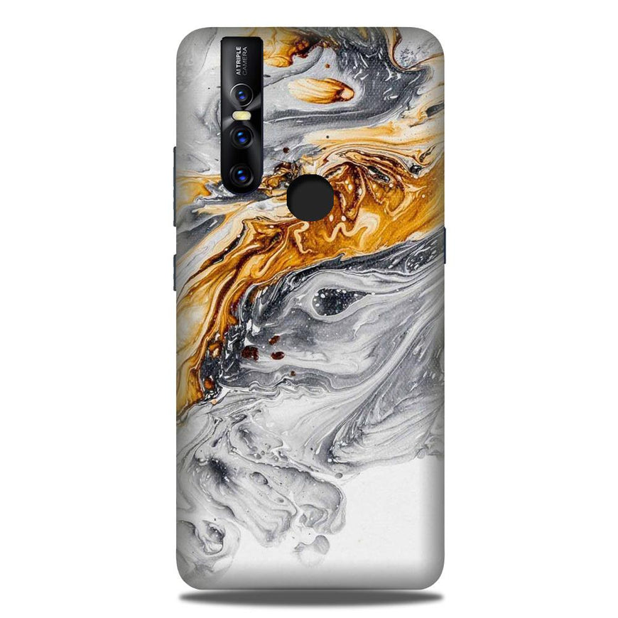 Marble Texture Mobile Back Case for Vivo V15 (Design - 310)
