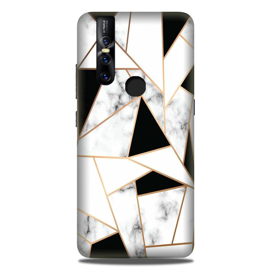 Marble Texture Mobile Back Case for Vivo V15 (Design - 322)