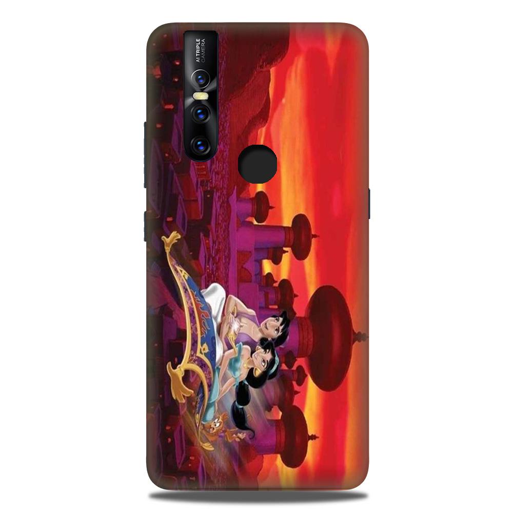 Aladdin Mobile Back Case for Vivo V15 (Design - 345)