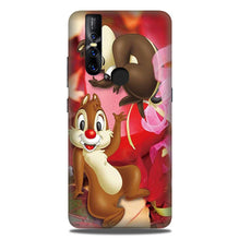 Chip n Dale Mobile Back Case for Vivo V15 (Design - 349)