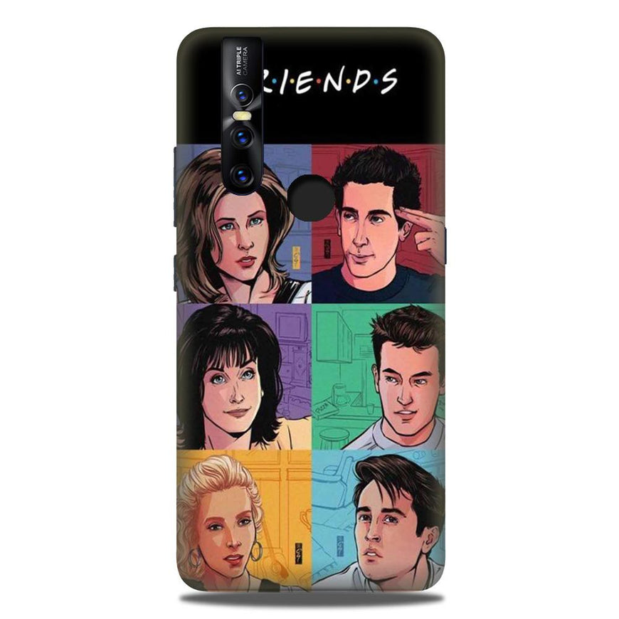 Friends Mobile Back Case for Vivo V15 (Design - 357)
