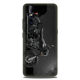 Royal Enfield Mobile Back Case for Vivo V15 (Design - 381)
