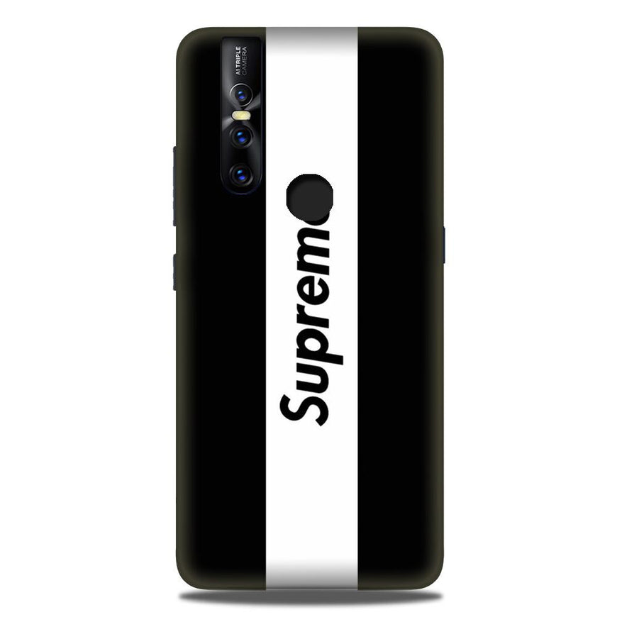 Supreme Mobile Back Case for Vivo V15 (Design - 388)