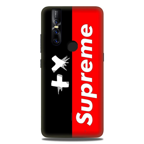 Supreme Mobile Back Case for Vivo V15 (Design - 389)