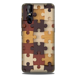 Puzzle Pattern Case for Vivo V15 Pro (Design No. 217)