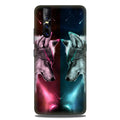 Wolf fight Case for Vivo V15 Pro (Design No. 221)
