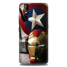 Ironman Captain America Case for Vivo V15 Pro (Design No. 254)