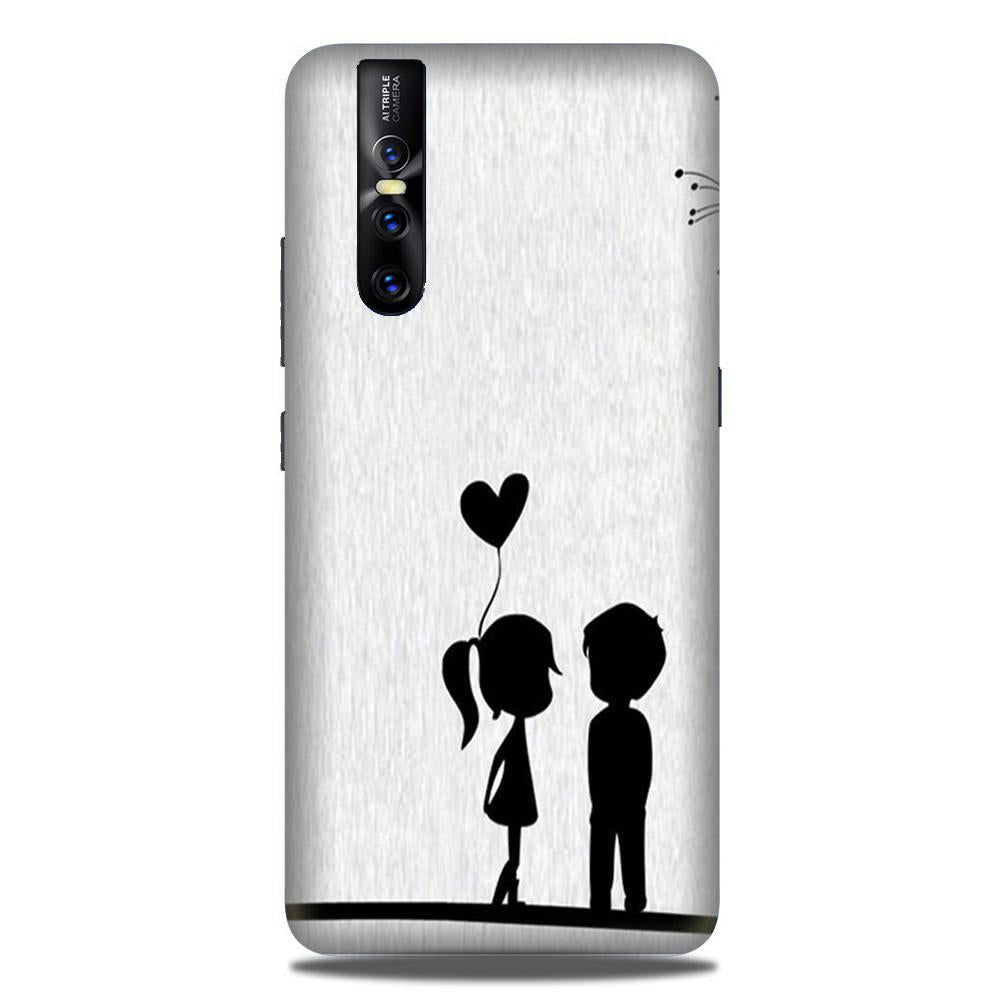 Cute Kid Couple Case for Vivo V15 Pro (Design No. 283)