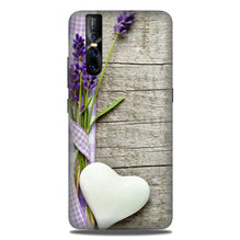 White Heart Case for Vivo V15 Pro (Design No. 298)