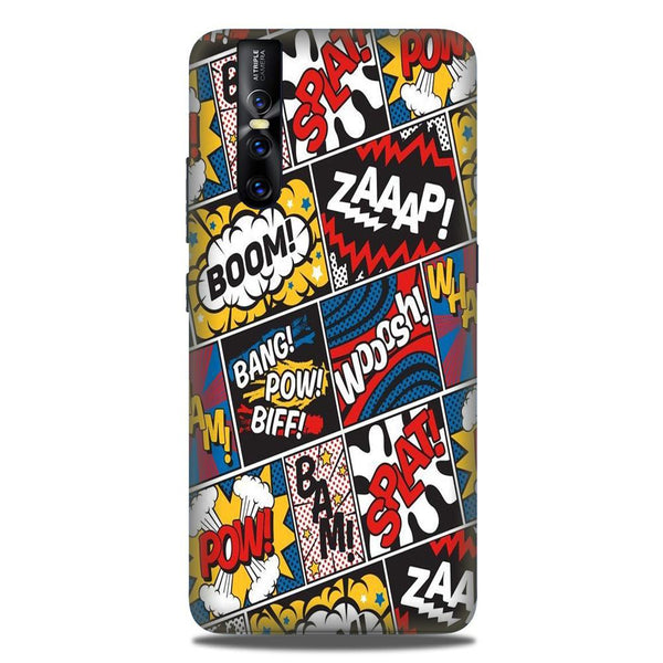 Boom Mobile Back Case for Vivo V15 Pro   (Design - 302)