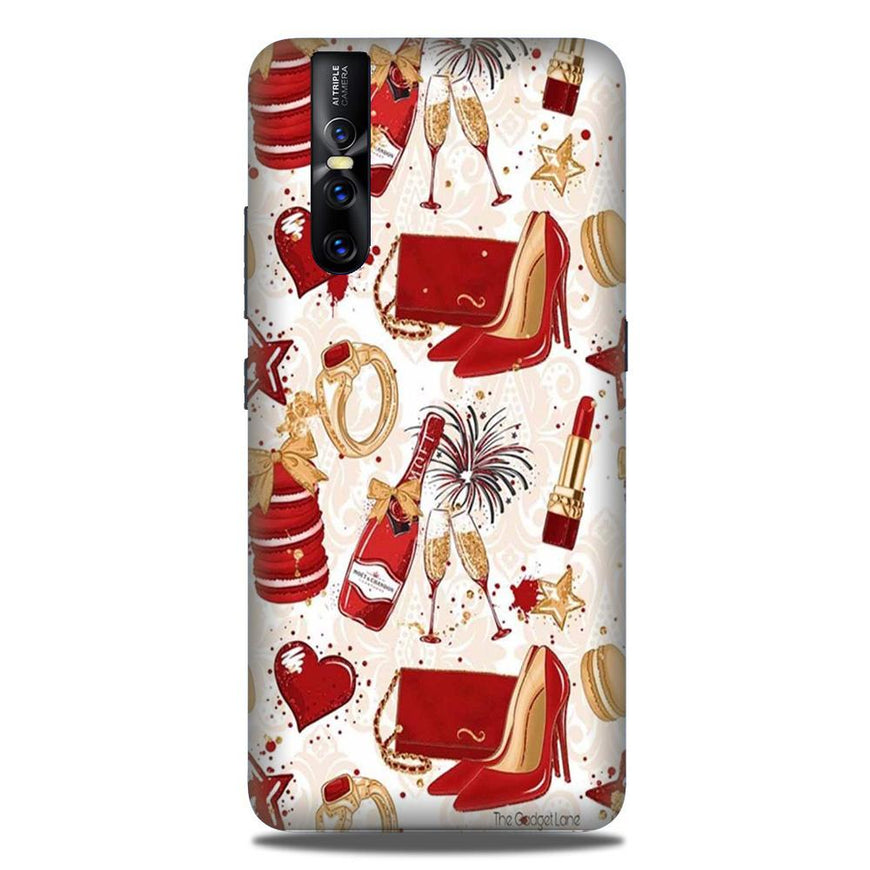 Girlish Mobile Back Case for Vivo V15 Pro   (Design - 312)