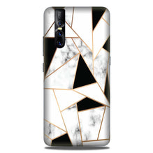 Marble Texture Mobile Back Case for Vivo V15 Pro   (Design - 322)