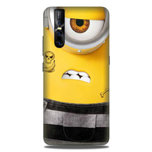 Minion Mobile Back Case for Vivo V15 Pro   (Design - 324)
