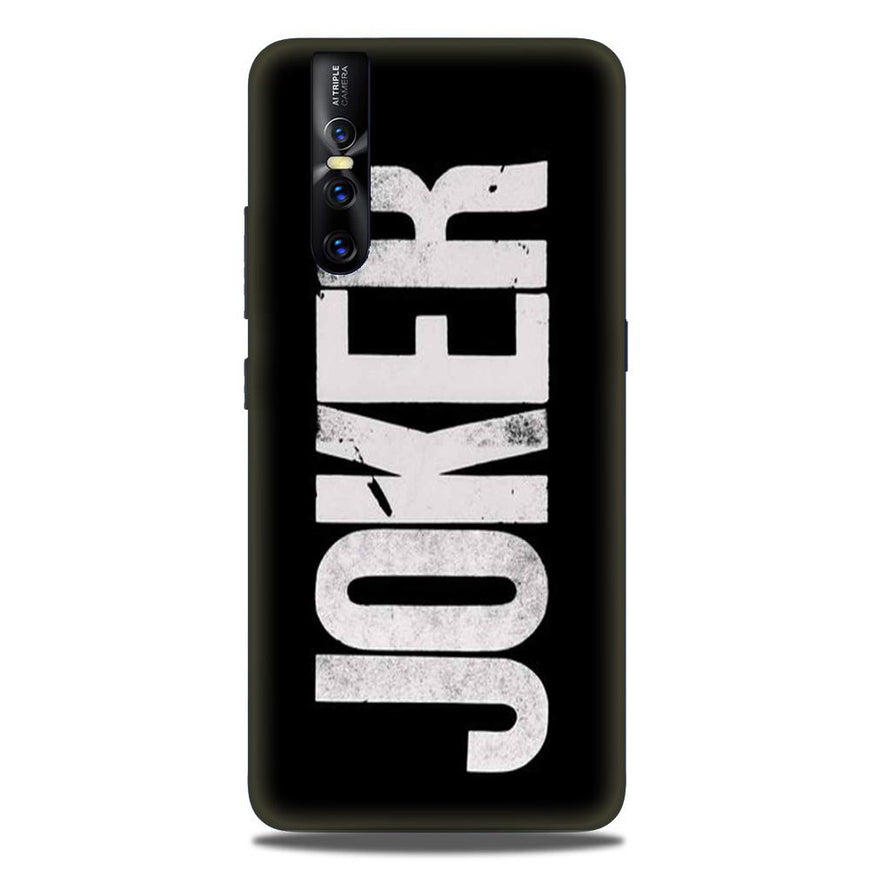Joker Mobile Back Case for Vivo V15 Pro   (Design - 327)