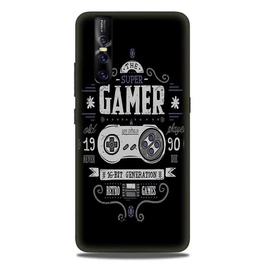 Gamer Mobile Back Case for Vivo V15 Pro   (Design - 330)