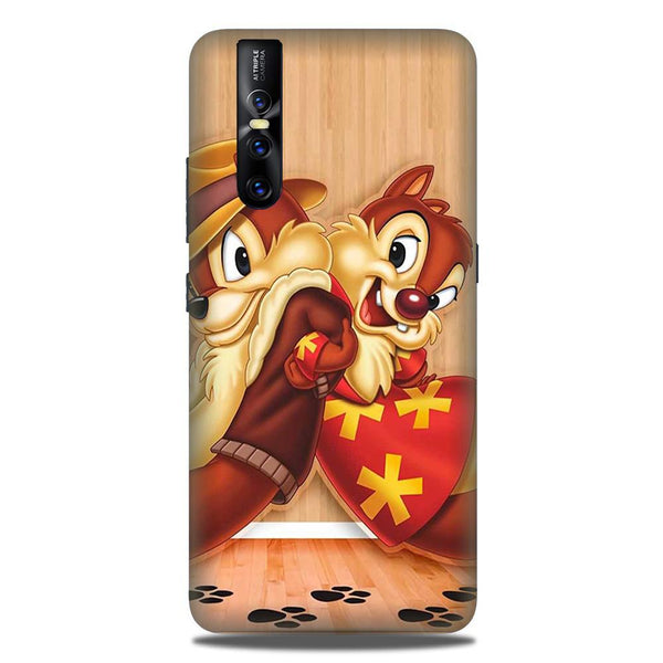 Chip n Dale Mobile Back Case for Vivo V15 Pro   (Design - 335)