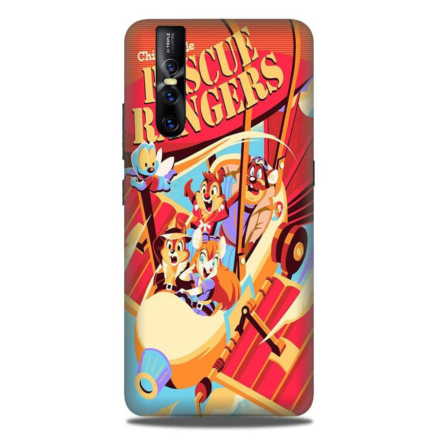 Rescue Rangers Mobile Back Case for Vivo V15 Pro   (Design - 341)