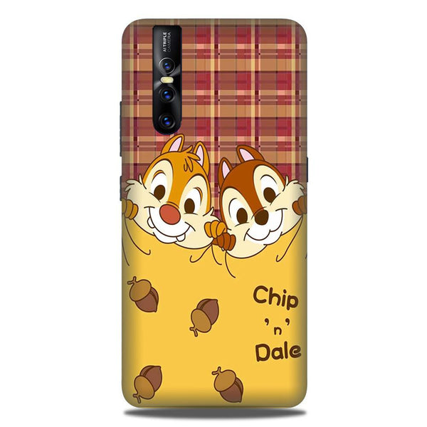 Chip n Dale Mobile Back Case for Vivo V15 Pro   (Design - 342)