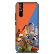 Cartoon Mobile Back Case for Vivo V15 Pro   (Design - 346)