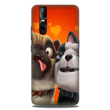 Dog Puppy Mobile Back Case for Vivo V15 Pro   (Design - 350)